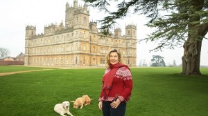 Anne Diamond cooks with Lady Carnarvon at Highclere Castle