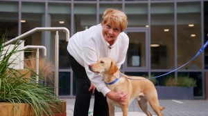 Anne Diamond visits London’s Battersea Dogs & Cats Home