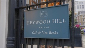 Anne Diamond interviews Nicky Dunne in the Heywood Hill bookshop
