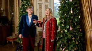 Embrace the magic of the holidays at Highclere Castle with the Carnarvons