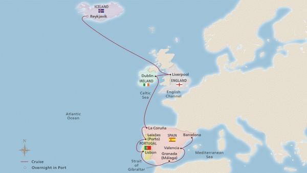Iceland, British Isles & Iberia