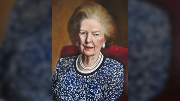 Painting Lady Thatcher