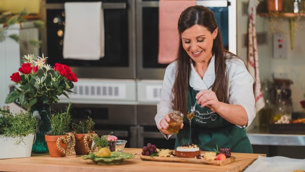 Discover the art of crafting holiday-themed appetizers with Chef Catherine Fulvio