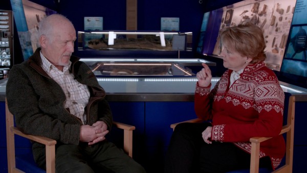 Anne Diamond interviews fossil collector Dr. Steve Etches, MBE  