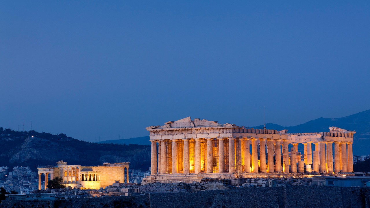 Create your own sketch of the Parthenon with guest lecturer professor Mark Keane