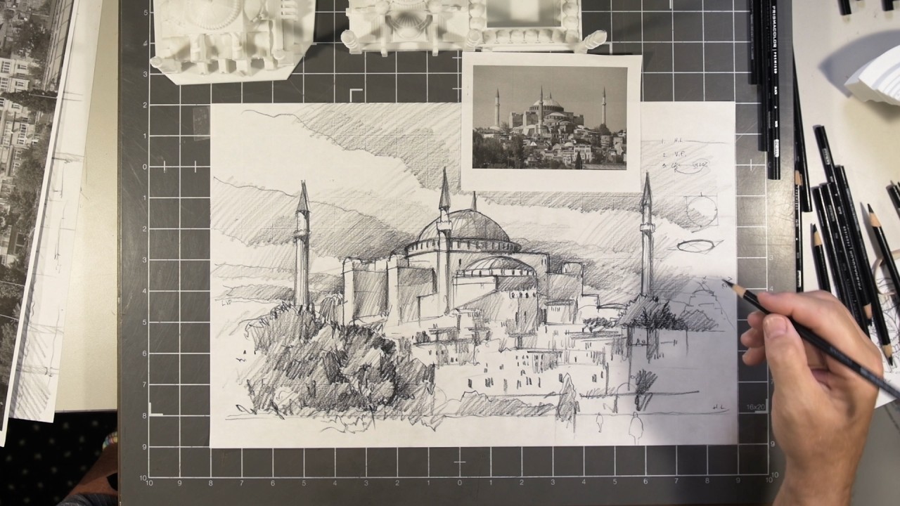 Sharpen your perspective drawing skills with Professor Mark Keane