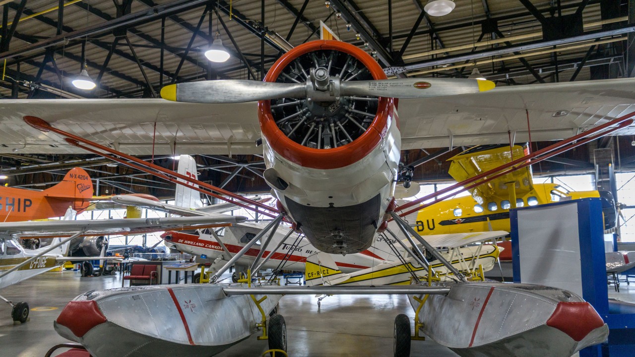 Explore the Canadian Bush Plane Heritage Centre with actor and producer R.J. Downes)