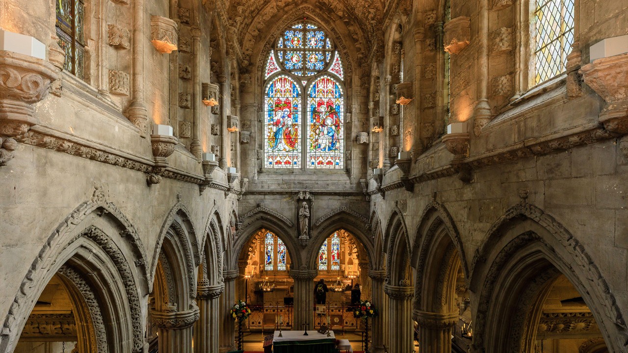 Uncover the secrets of Rosslyn Chapel with broadcaster Anne Diamond OBE