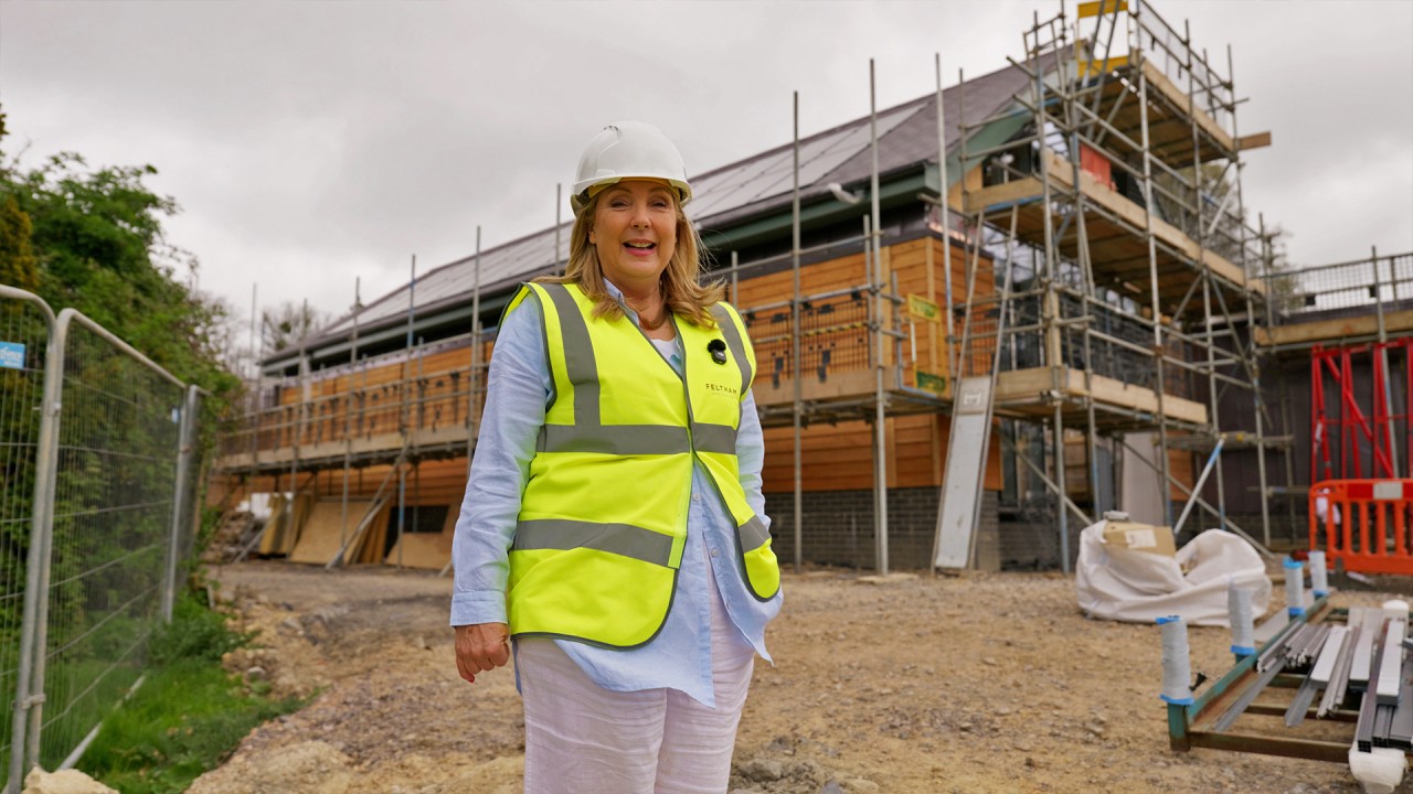 Learn about the progress of the Viking Pavilion at Highclere Castle with Lady Carnarvon